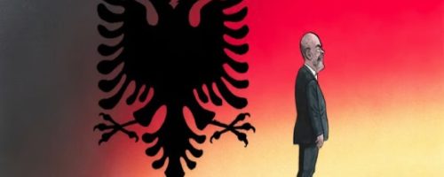 shqiperia rama karikature